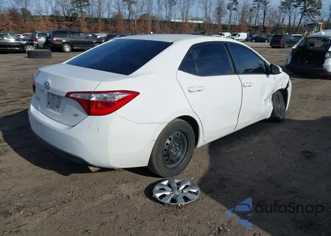 2014 Toyota Corolla Le из США, поврежденный, VIN 2T1BURHE7EC008093
